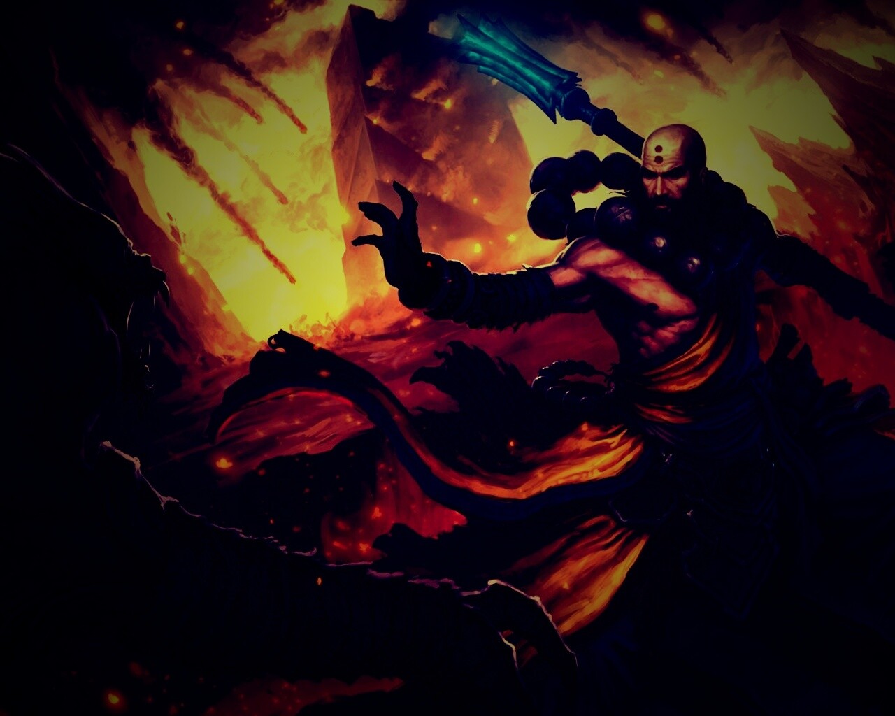 Монах из Diablo 3 обои