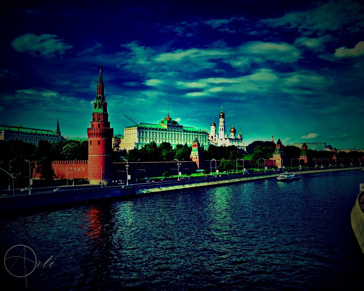 Московский кремль обои