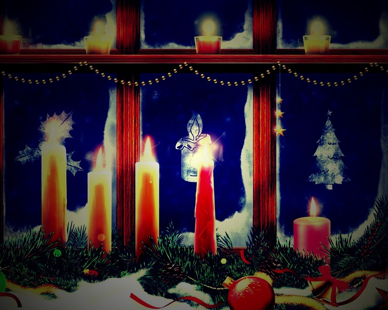 Новогоднее настроение обои