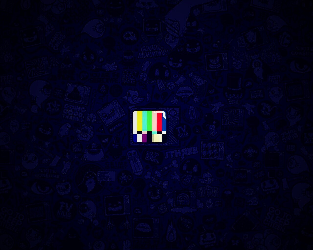 Телевидение убивает всё! обои