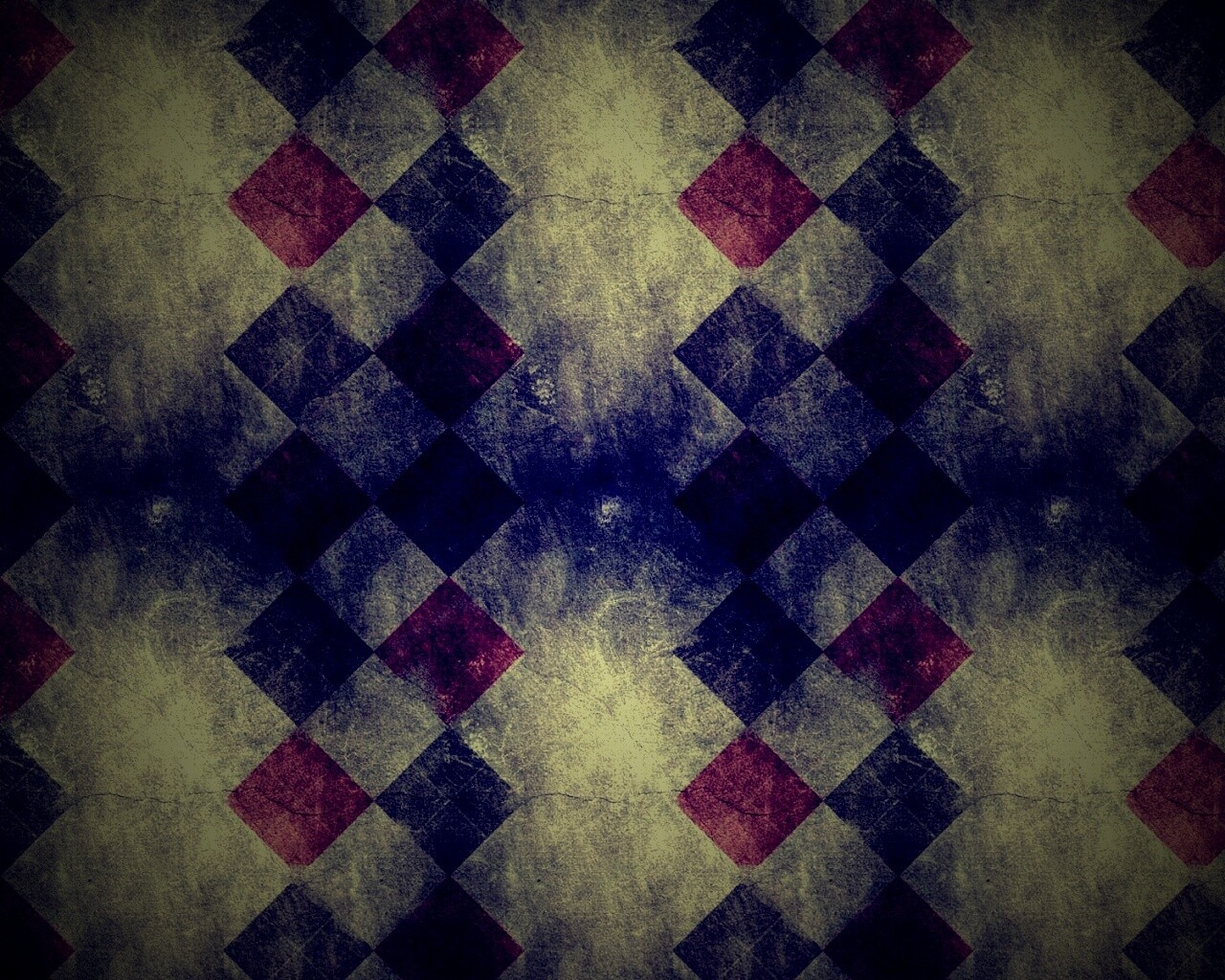 Клетчатый пол обои