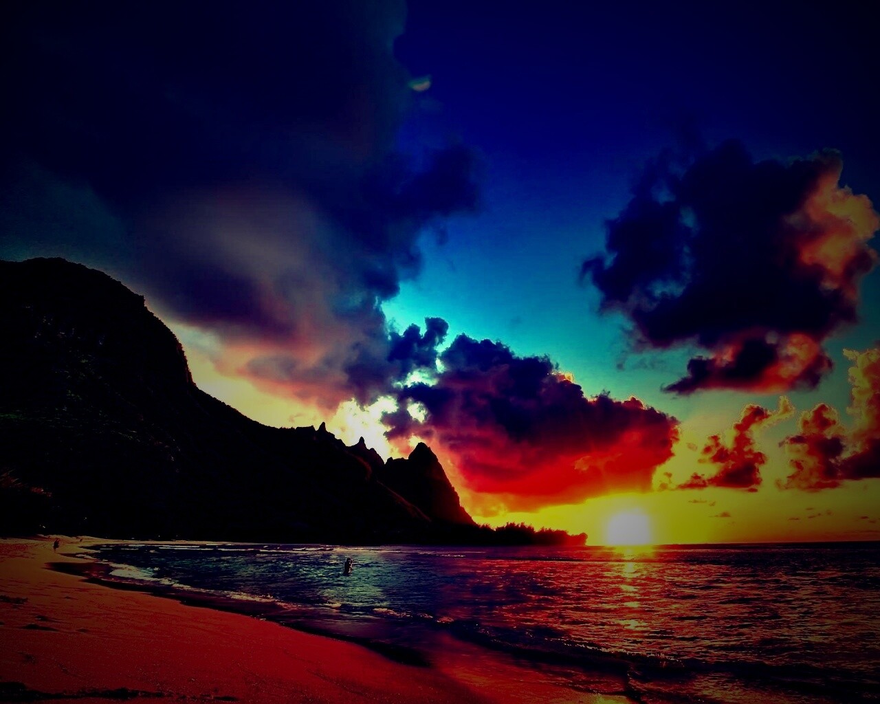 Морской берег обои