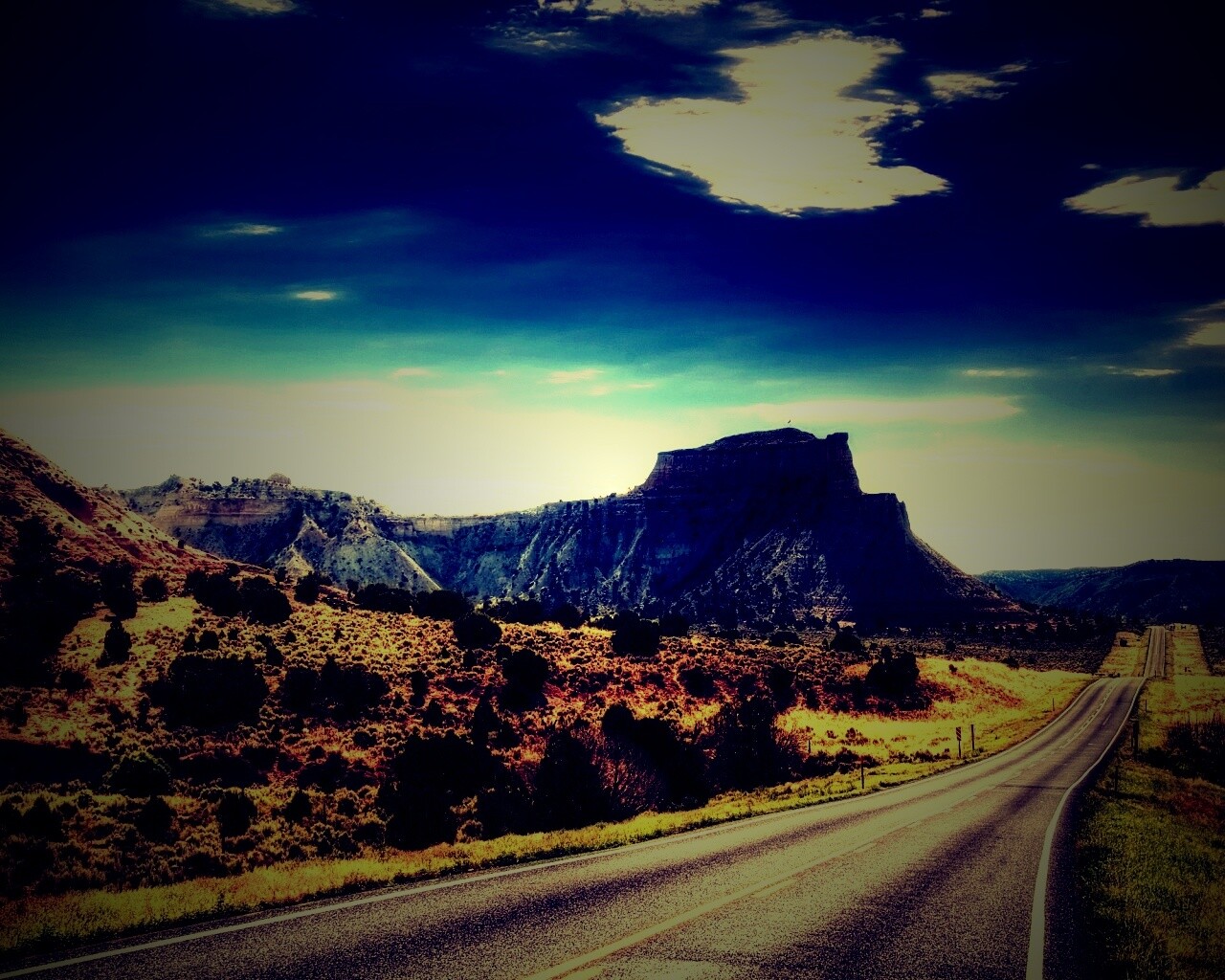 Большая дорога обои