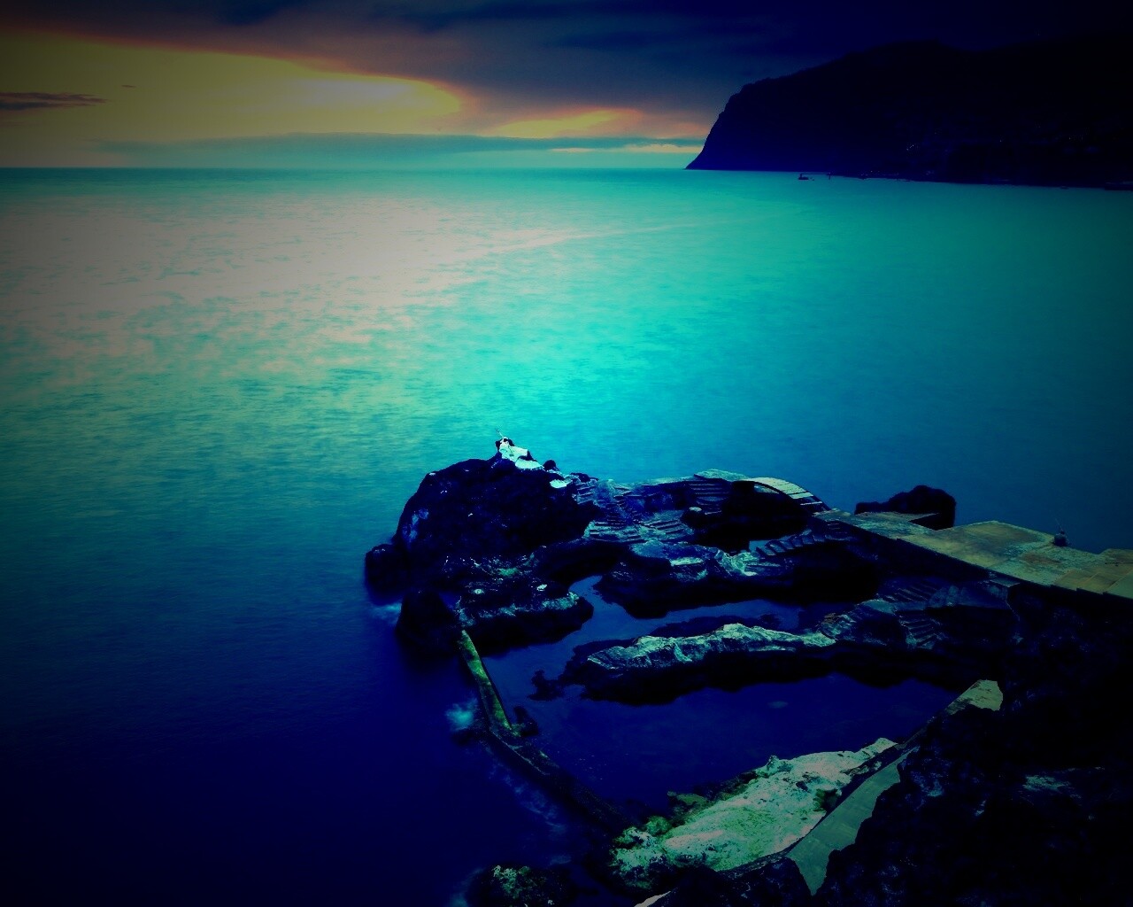 Берег моря обои