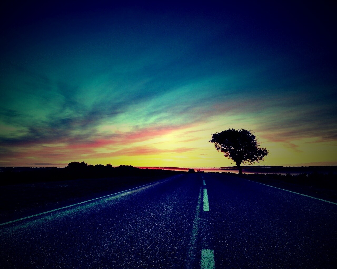 Дорога обои