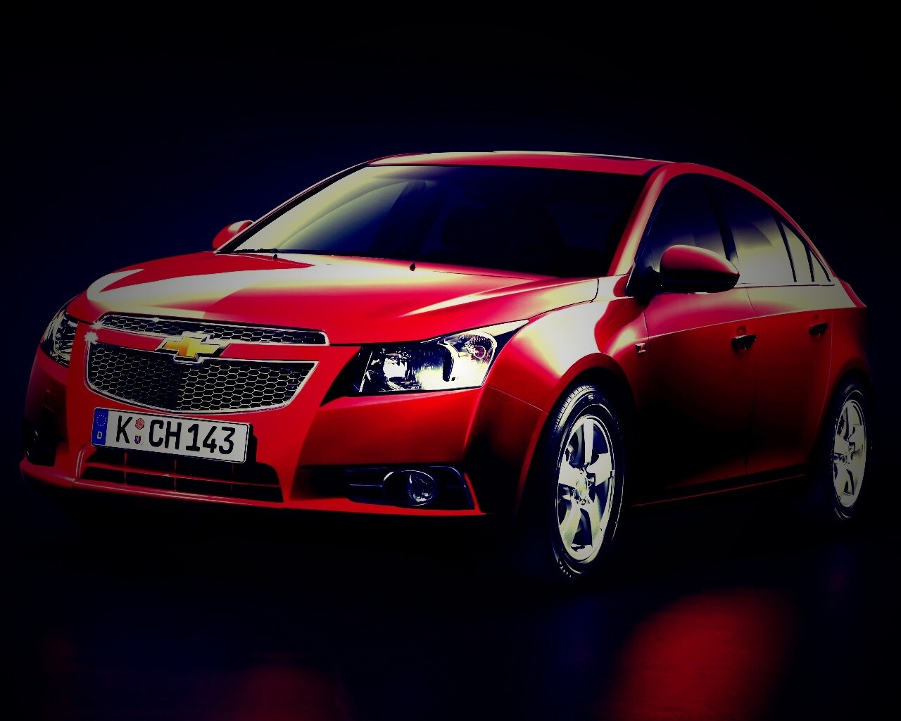 Седан Шевроле Круз обои