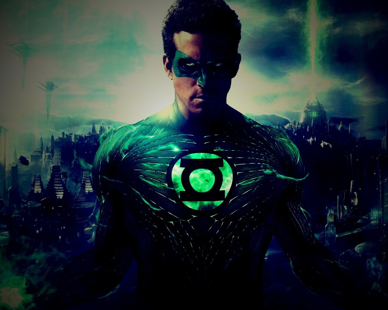 Green Lantern обои