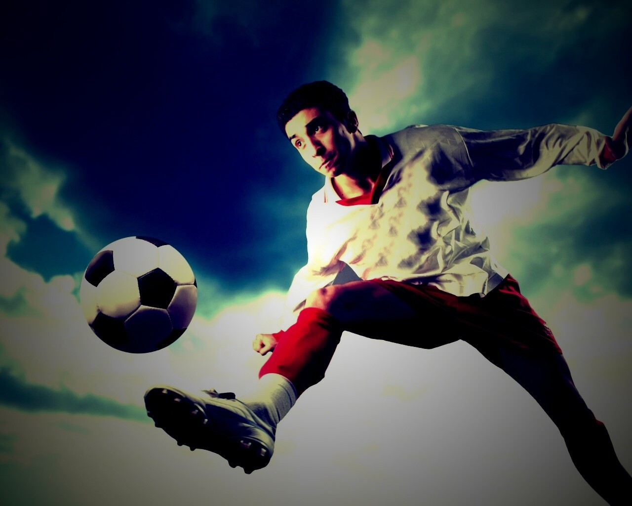 Футболист обои