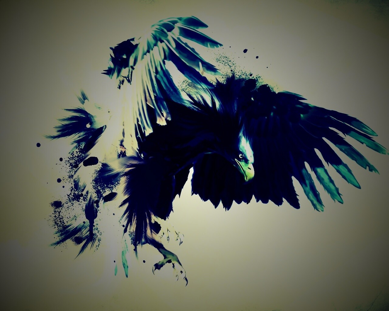 Скетч с орлом обои