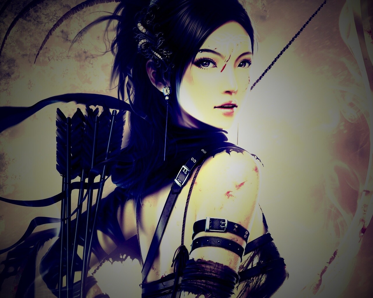 Лучница обои