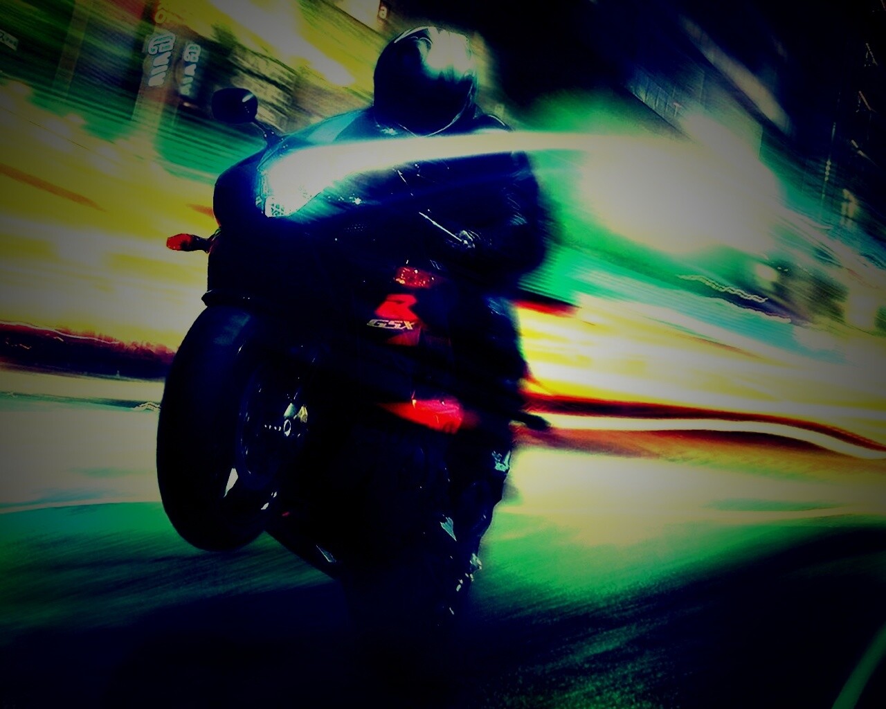 Сокрость на мотоцикле обои