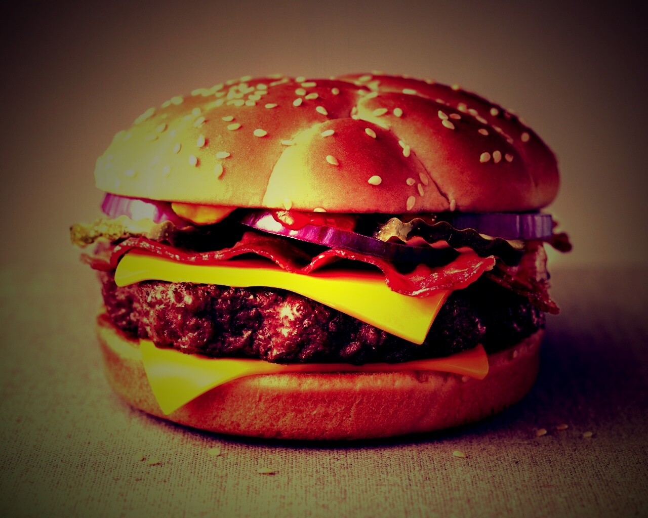 Бургер обои