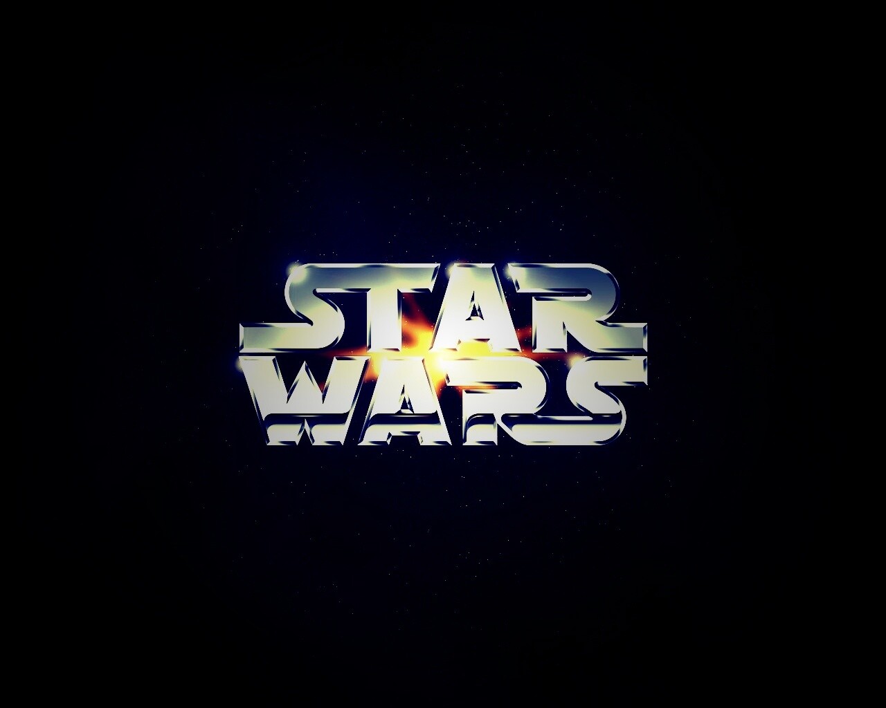 Серебряный логотип звездных войн обои