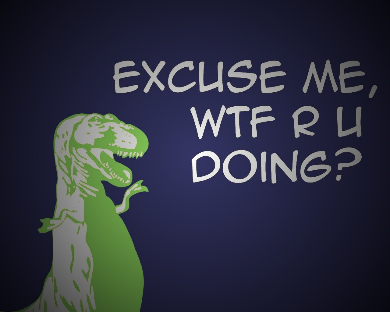 Excuse me, wtf are you doing? обои