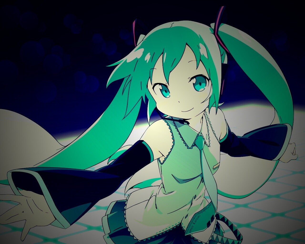 Манга с Хатсуне Мику обои