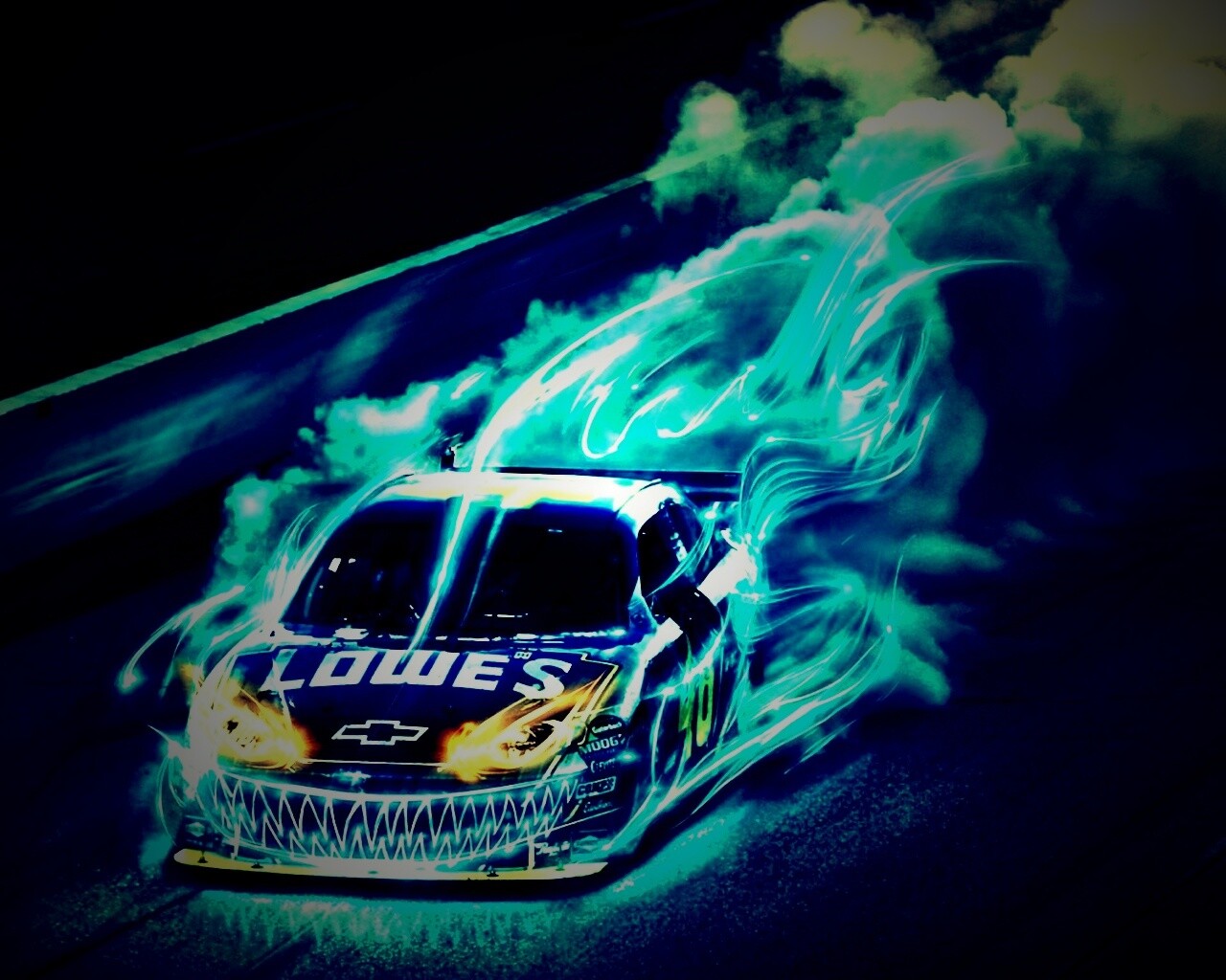 Дорожный монстр обои