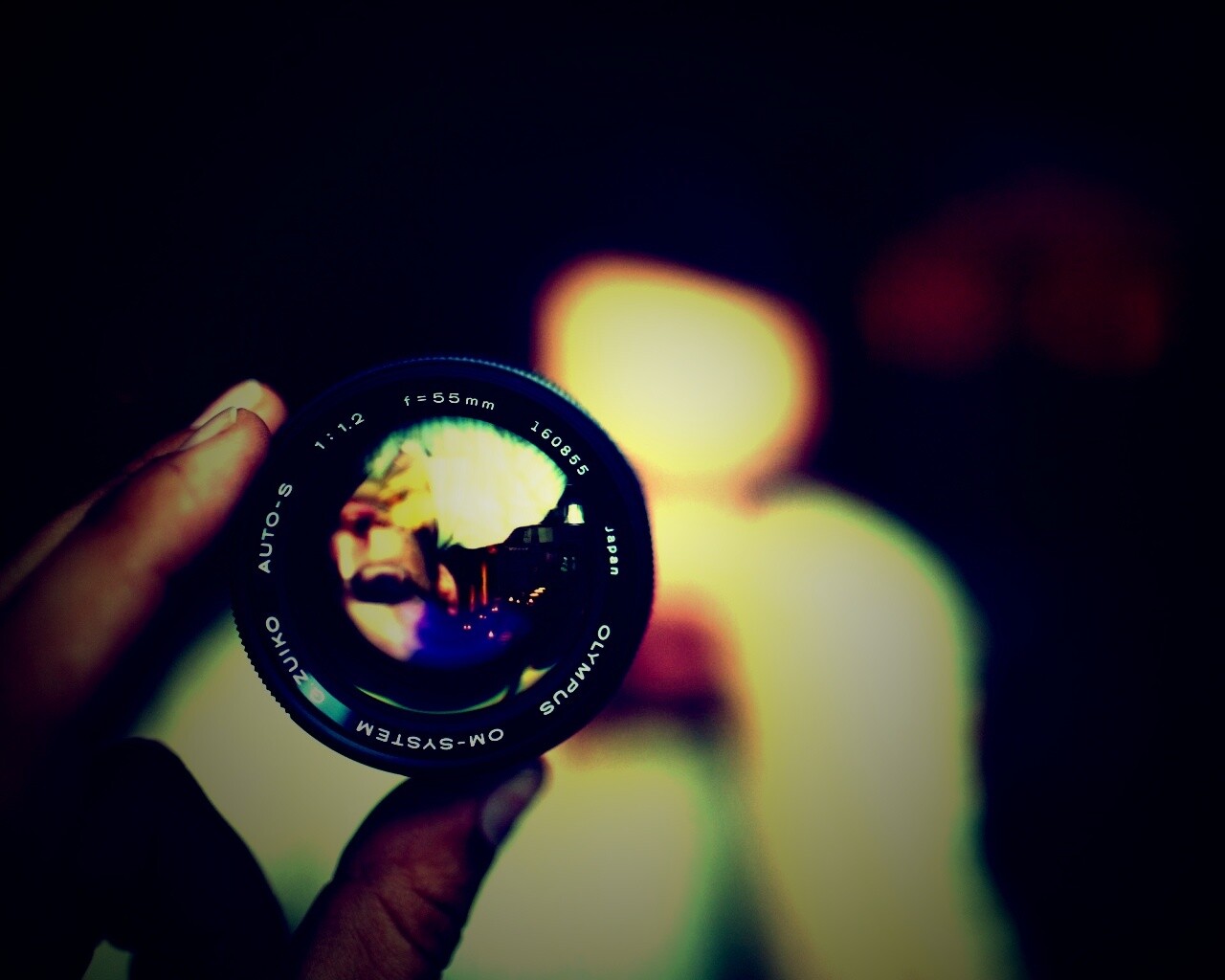 Объектив Olympus обои