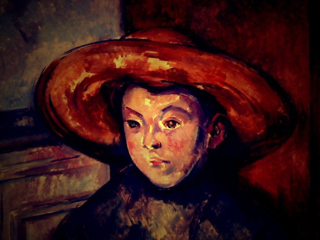 Мальчик в шляпе обои