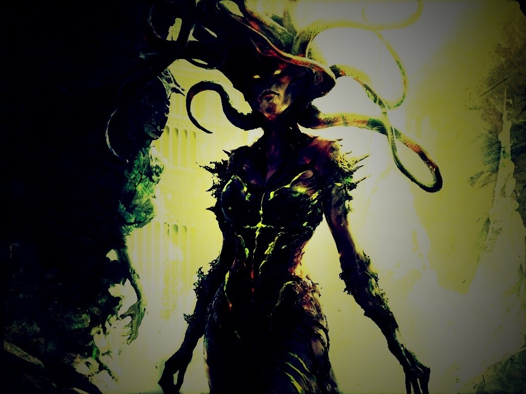 Горгона обои