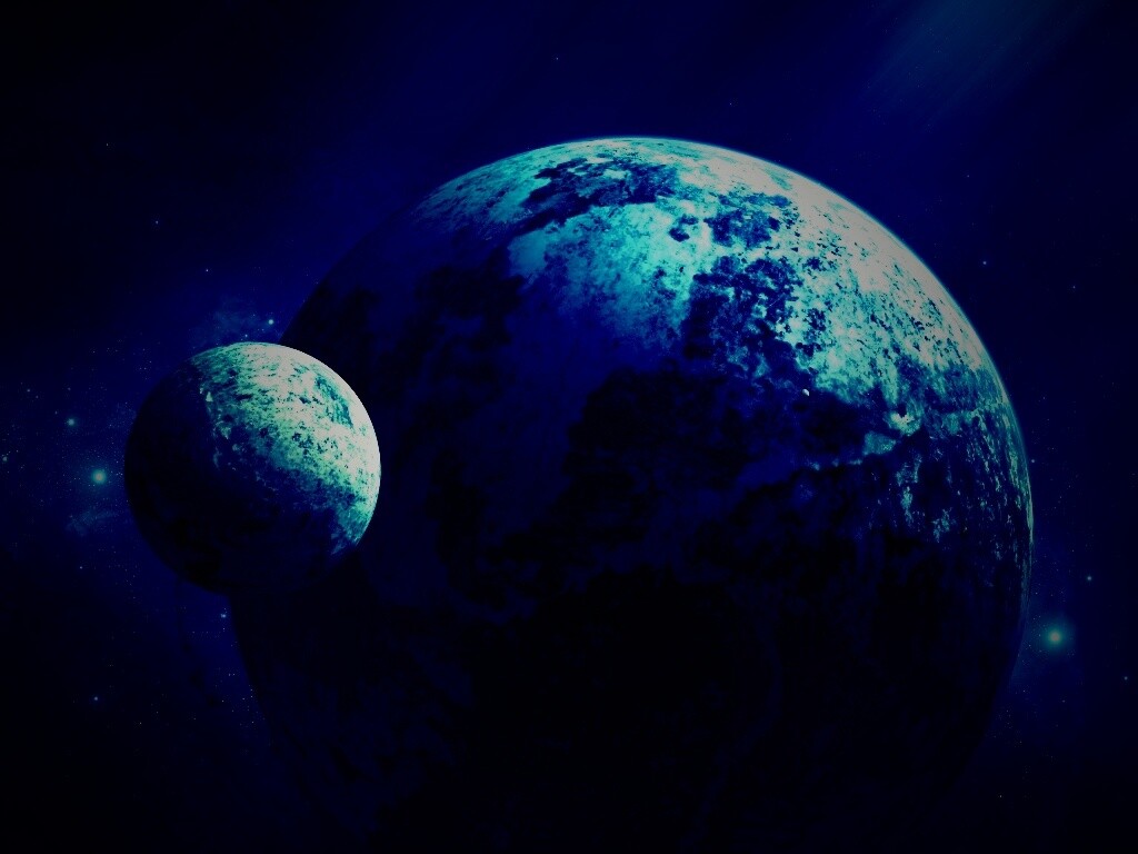 Холодная планета обои