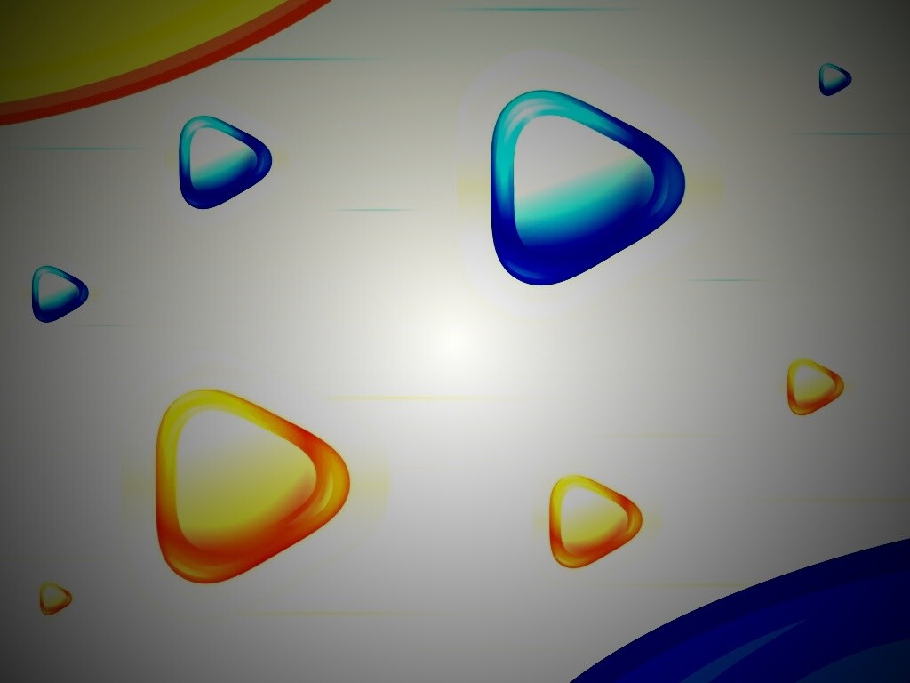 Разноцветный кнопки Play обои