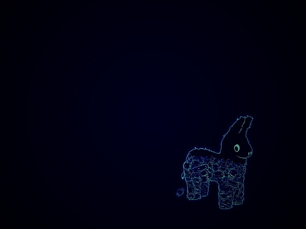 Кофеты прячутся в пинате обои