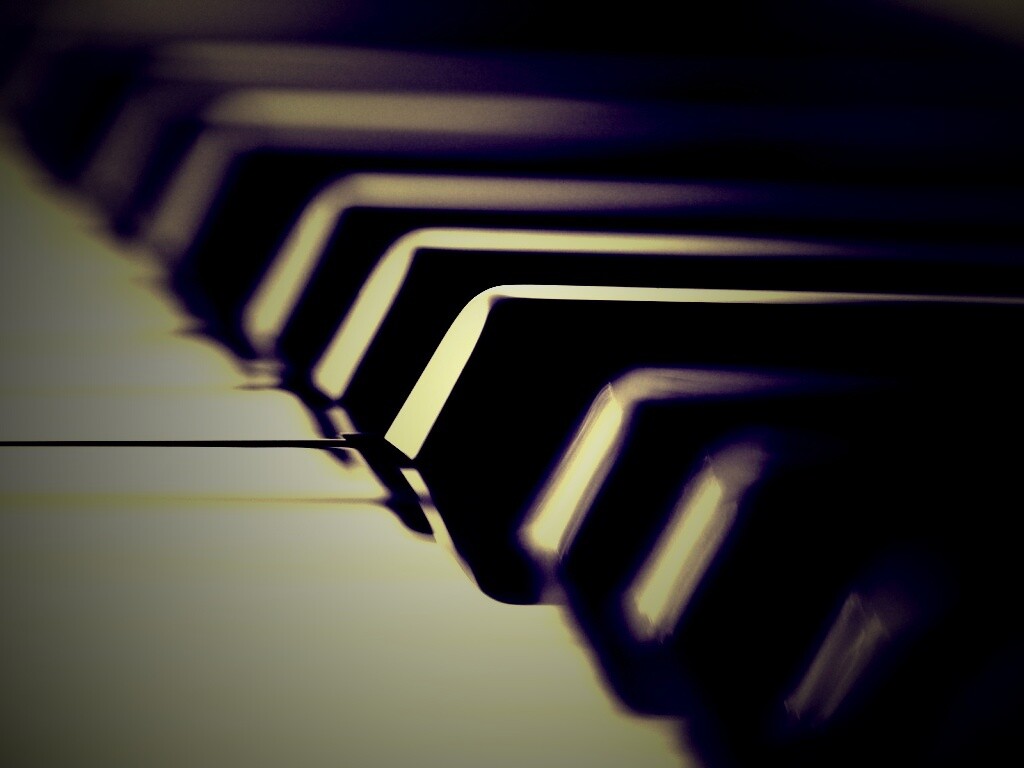 Клавиши  рояля обои