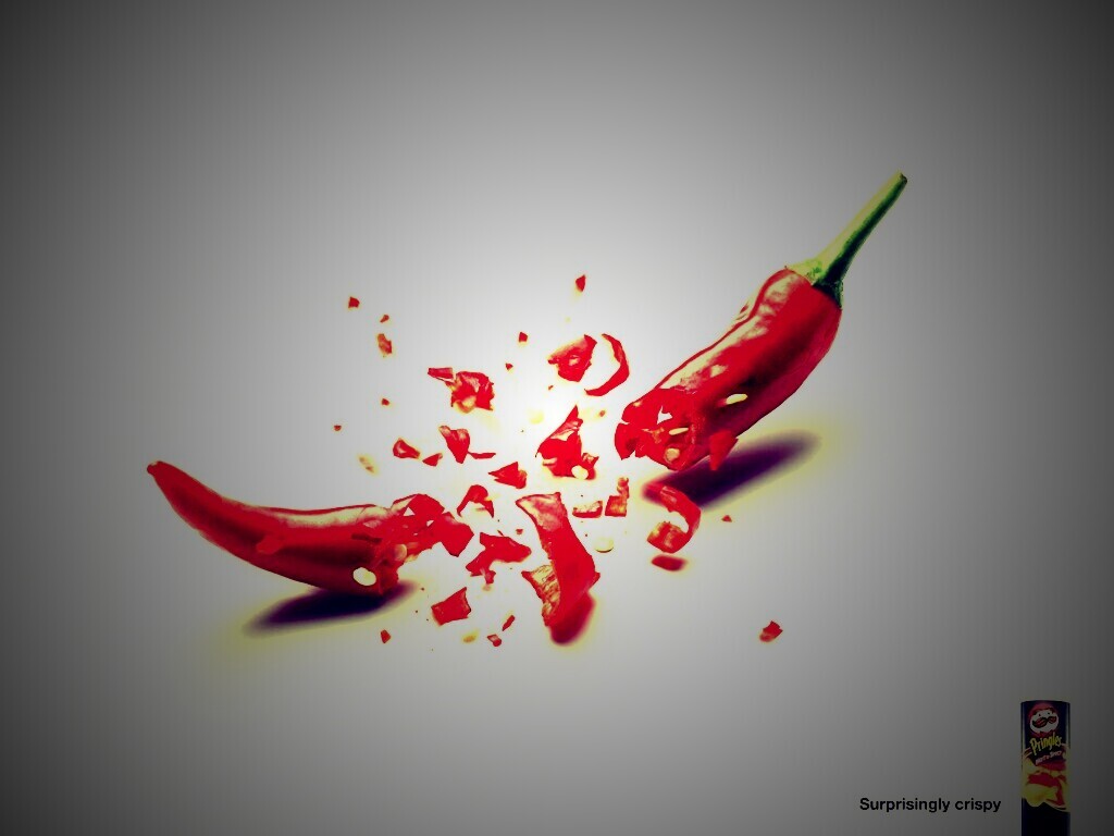 Удивительно хрустящие Pringles обои