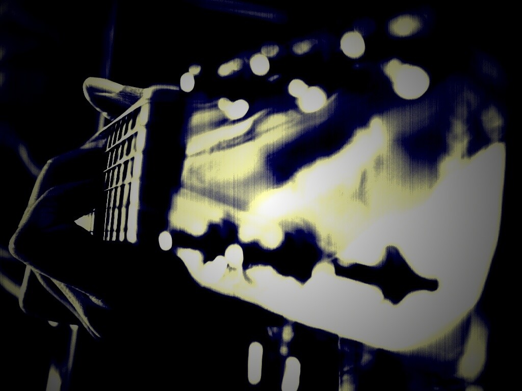 Игра на гитаре обои