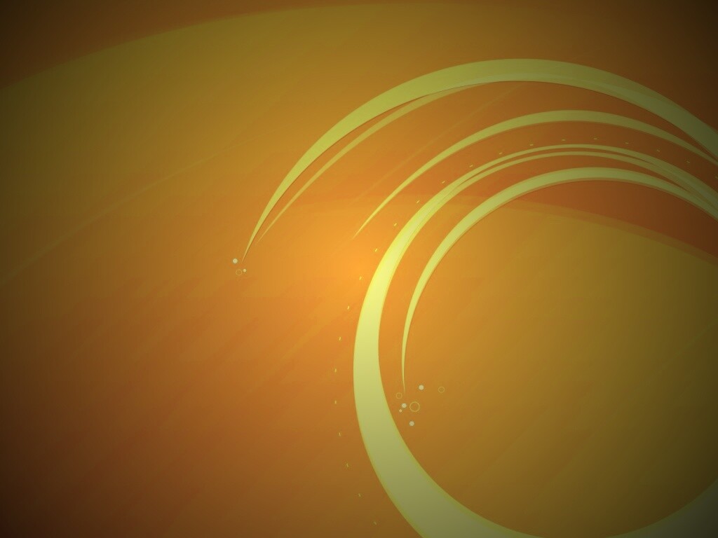 Оранжевая спираль обои