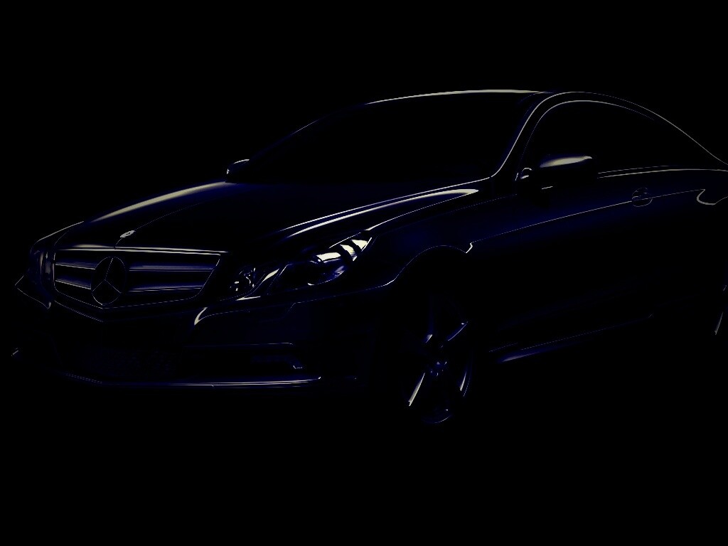 Черный Мерседес обои