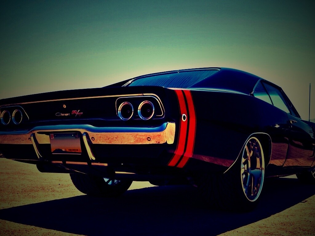 Зад Dodge Charger обои