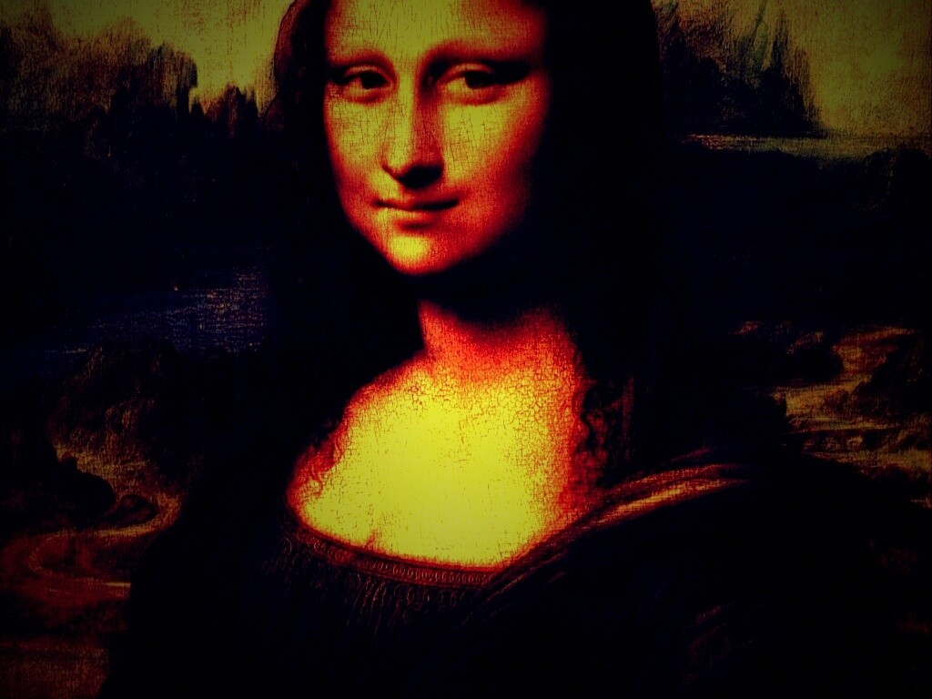 Картина Мона Лиза обои