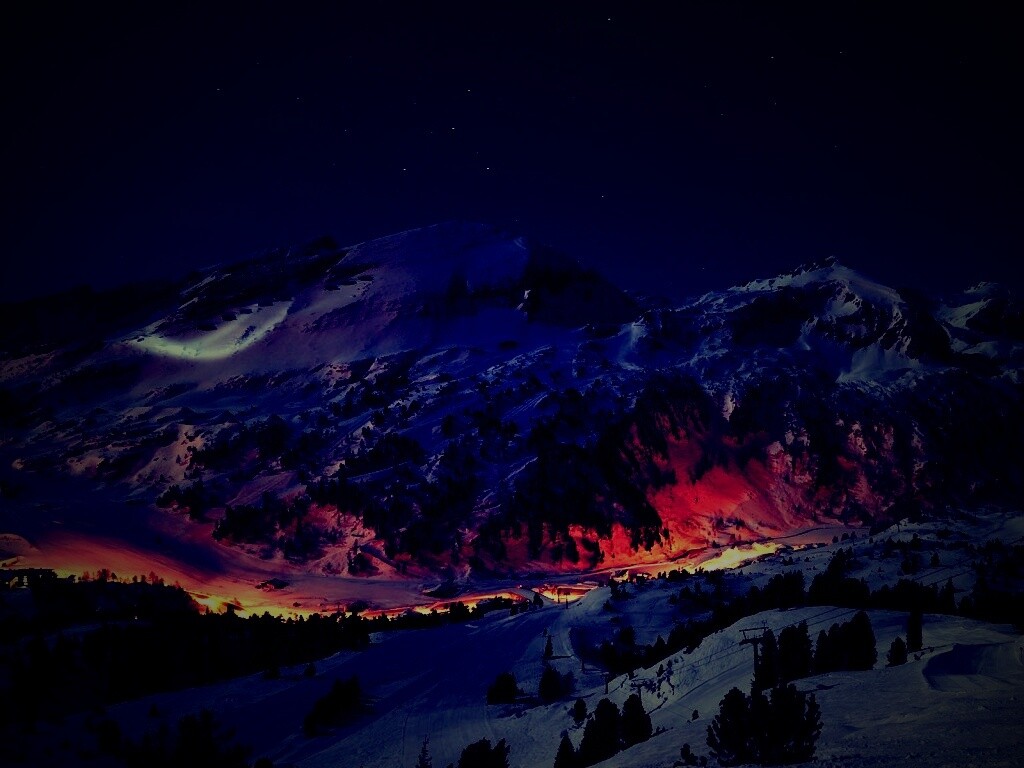 Горнолыжный курорт обои