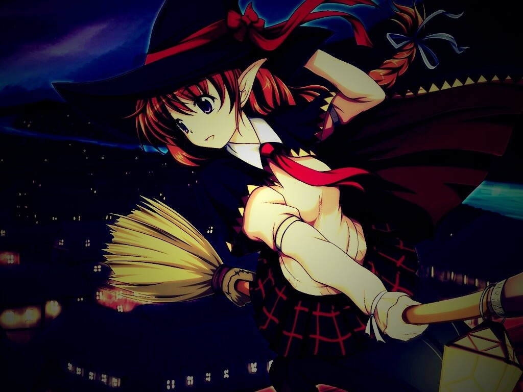 Эльфийская ведьмочка обои