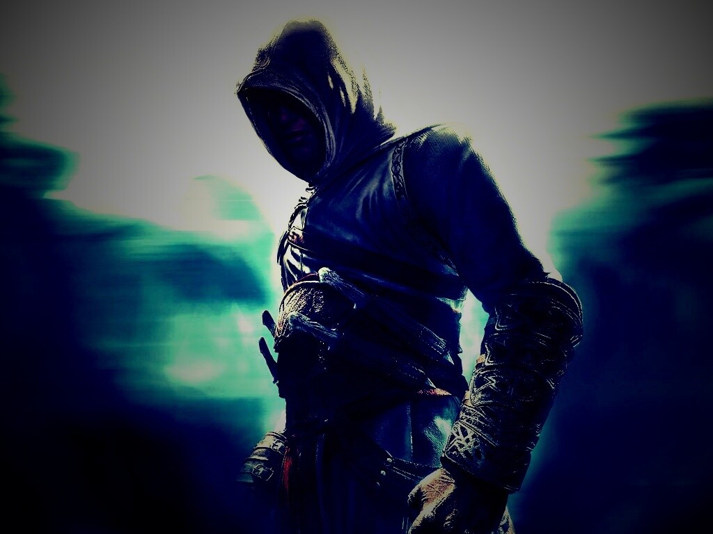 Ассасин в толпе обои