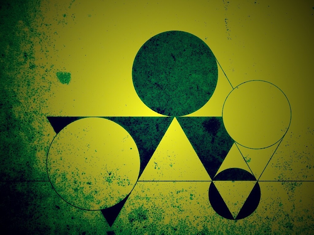 Структура из геометрических фигур обои