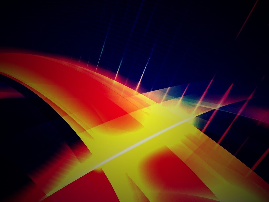 Пересекающиеся оранжевые полосы обои