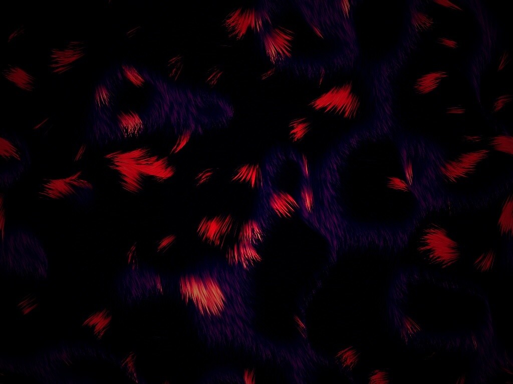 Льющийся волнами мех обои