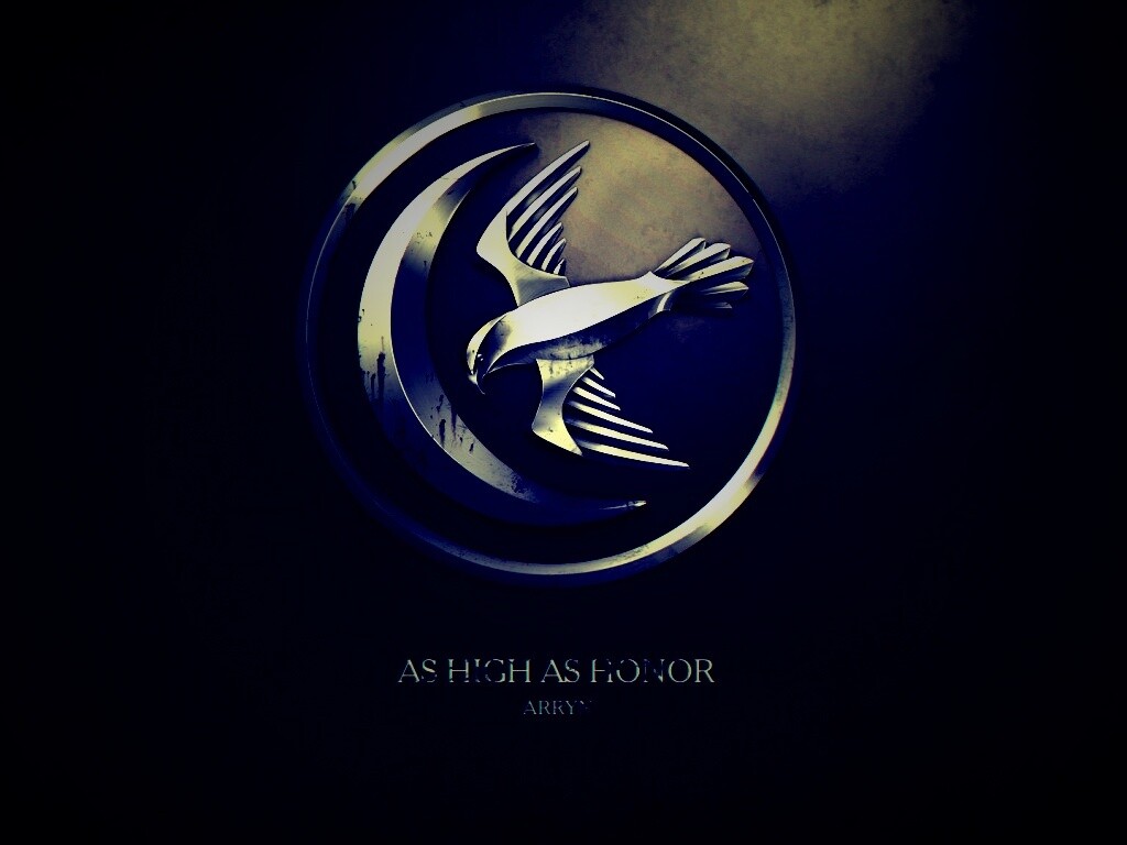 Металлический герб дома Аррен обои