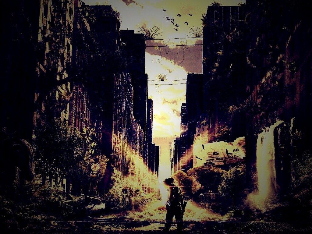 Постапокалиптический мир обои