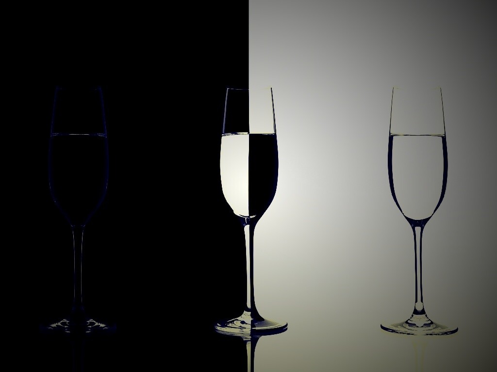 Бокалы обои