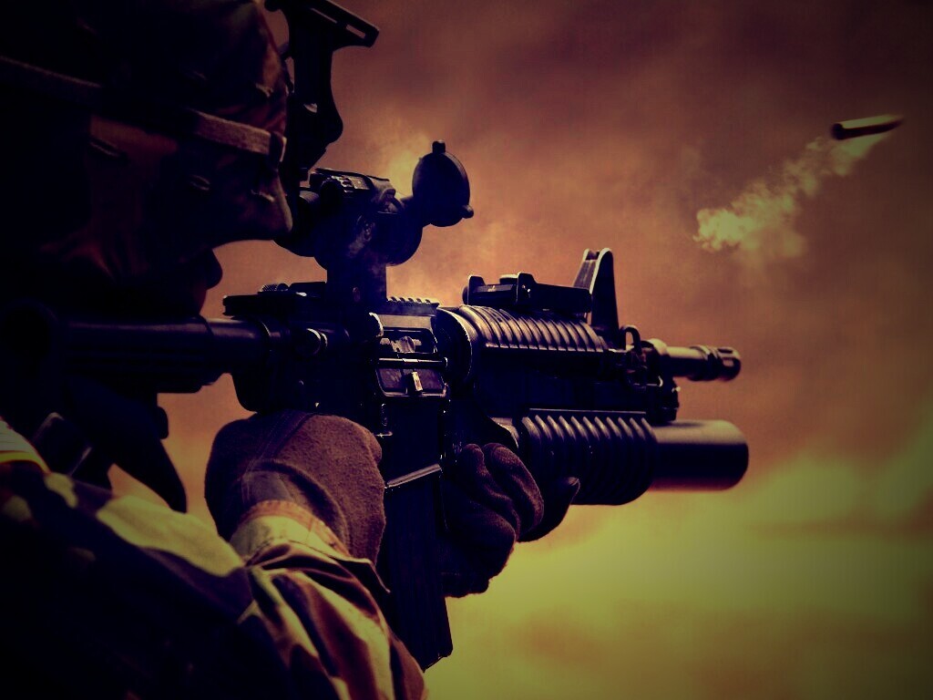 Выстрел обои