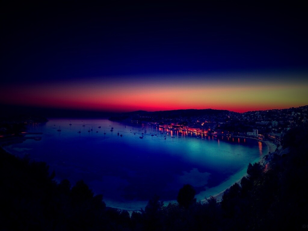 Ночь в Монако обои