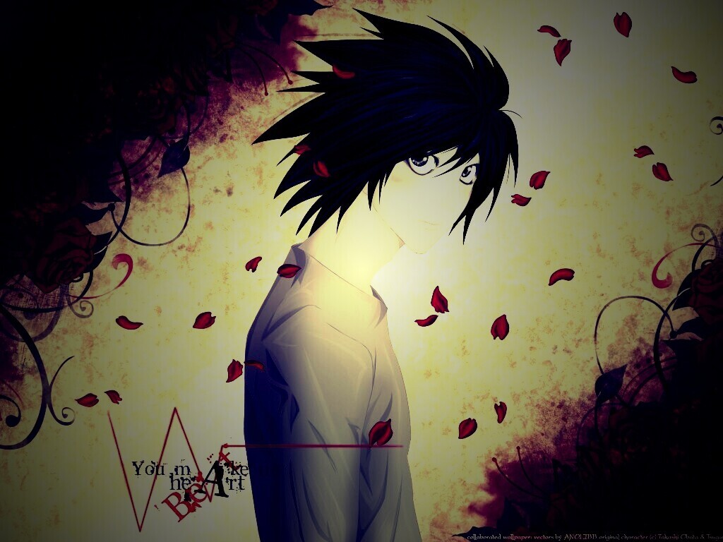 Тетрадь смерти, фанарт обои