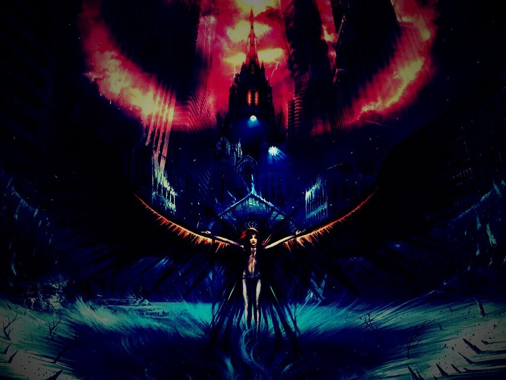 Тёмный ангел обои