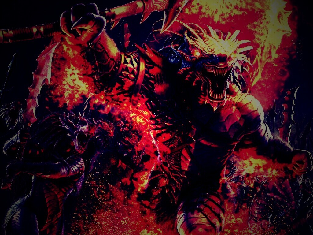 Dragonborn Barbarian обои