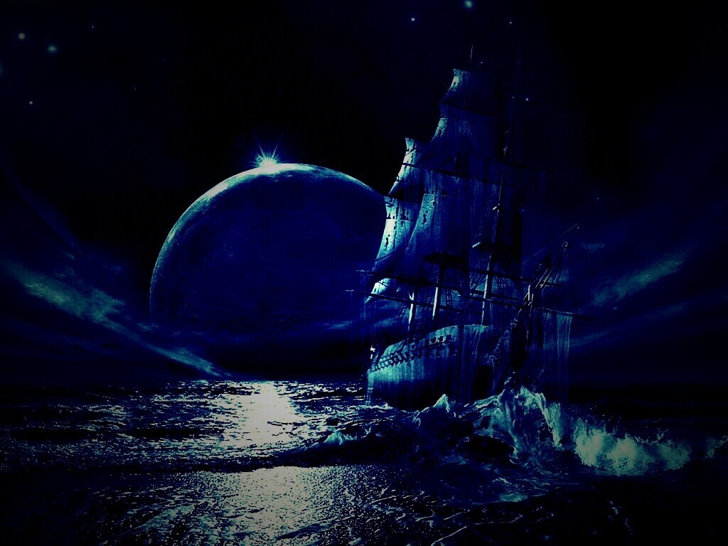 Корабль призрак обои