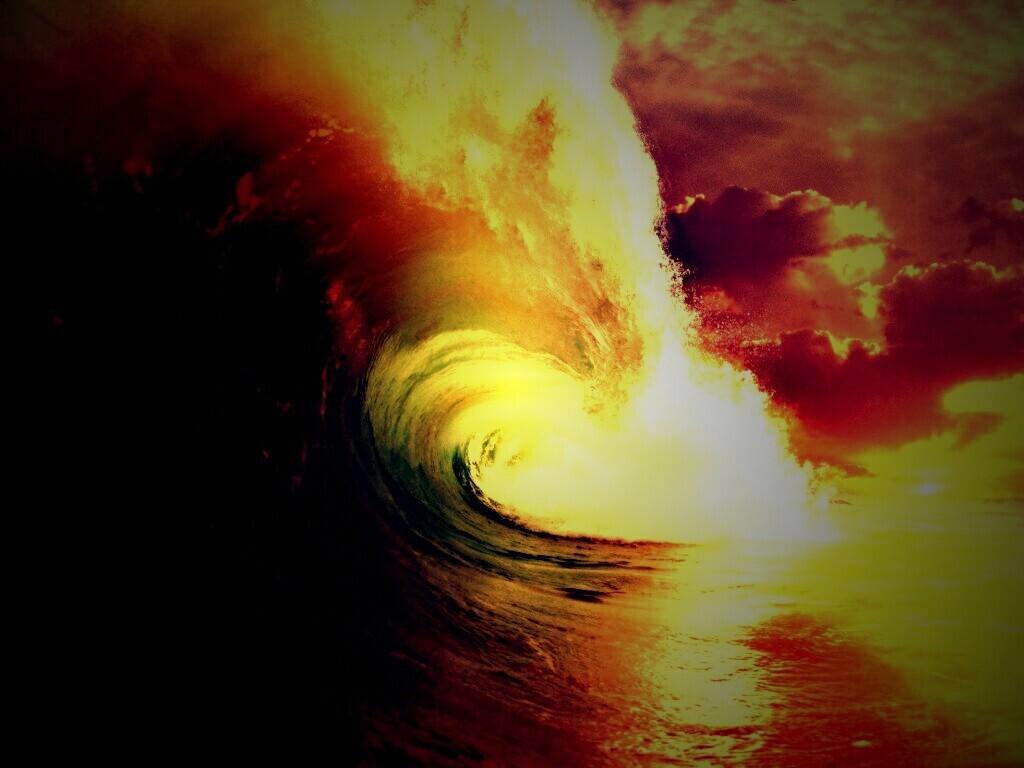 Цунами обои