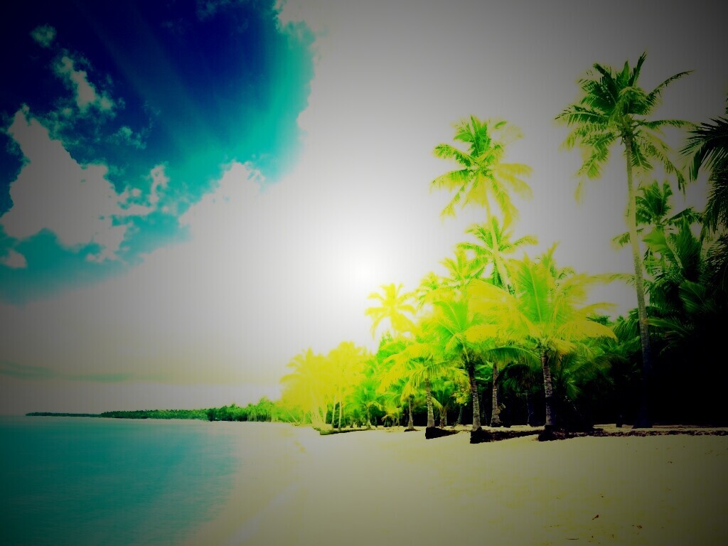Тропическое побережье обои